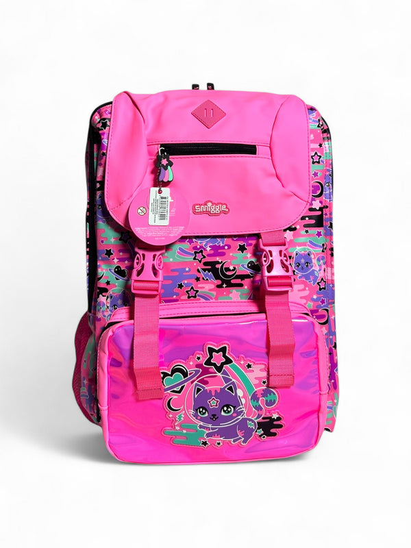 Original Smiggles 19 Inch Cat School Bag Grade 3 Till Grade 8 Girls