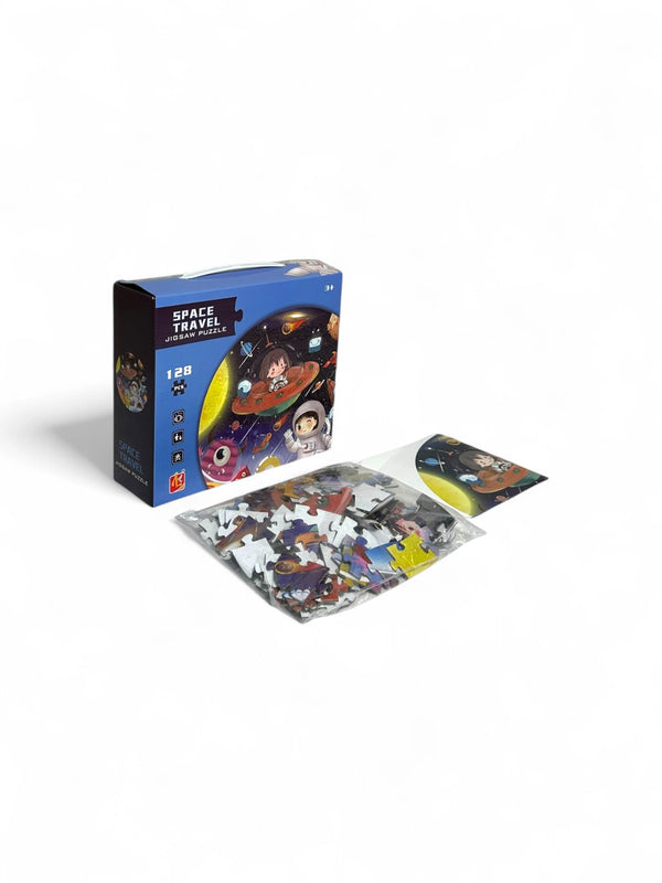 Space Travel Jigsaw Puzzle 128 PCS 3+Age