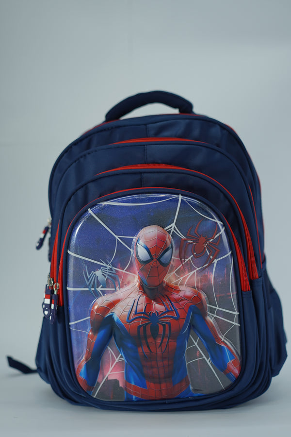 18 Inch Spiderman School Bag For Grade 2 Till Grade 5 Boys