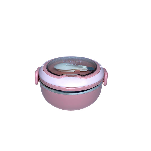 Homeatic Metal Bowl Lunchbox