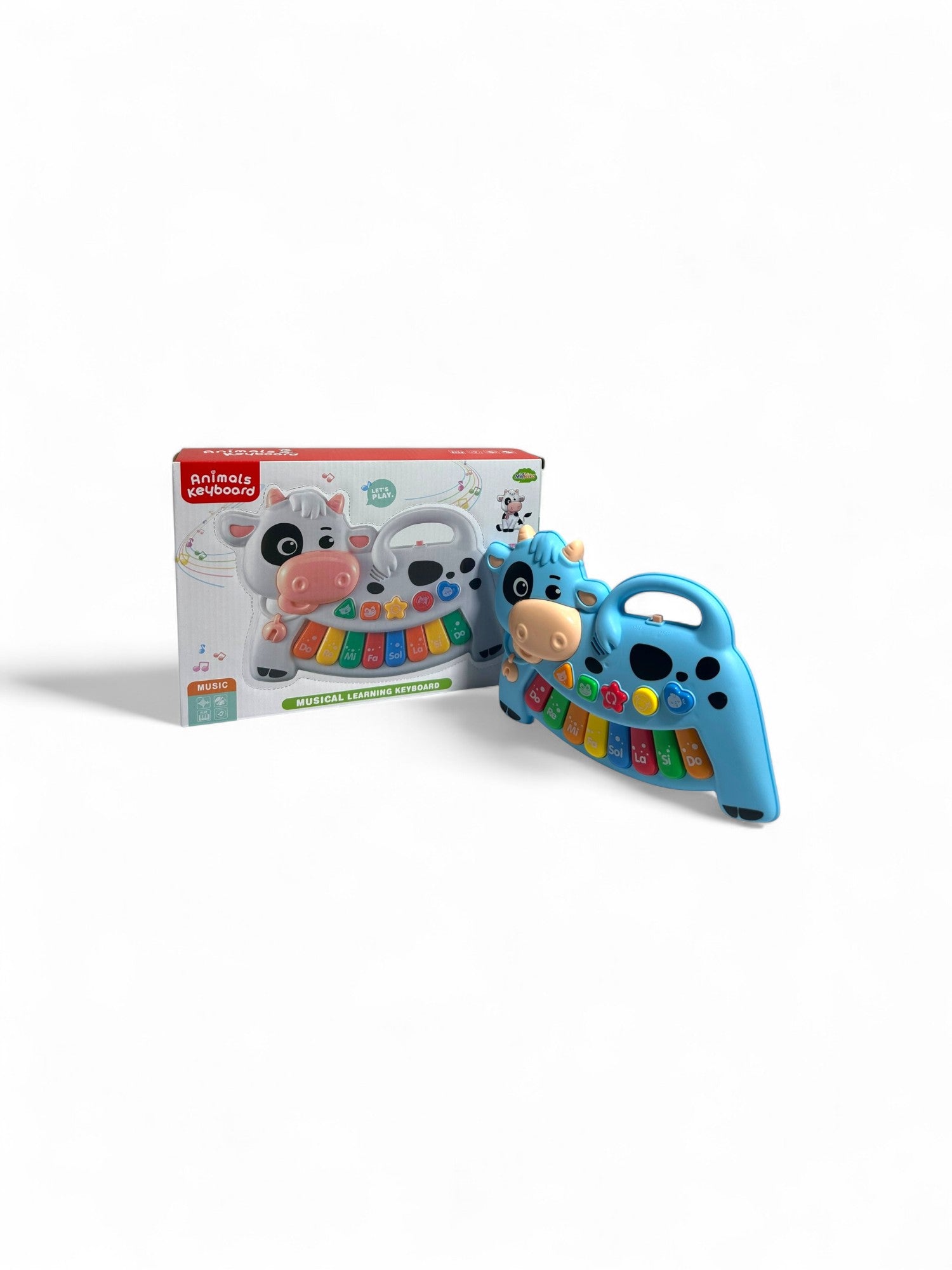 Cow Learning Musical Keyboard 18+M – The School Store