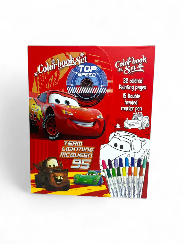 Mcqueen Coloring Book Set