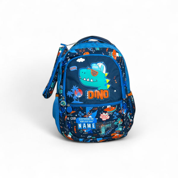 17 Inch Dino School Bag By Vest For Grade 1 Till Grade 3 Boys