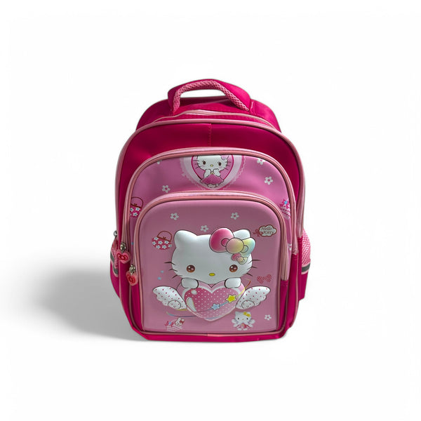 16 Inch Hello Kitty 4D School Bag For Grade 1 Till 3 Girls