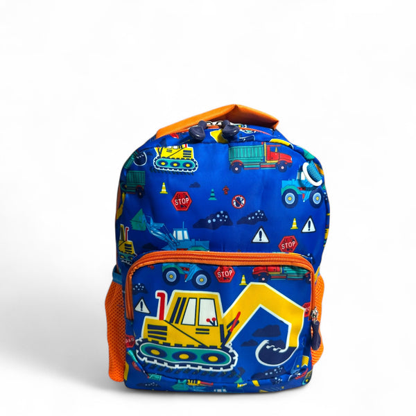 12 Inch Excavator School Bag for Play Group Boys