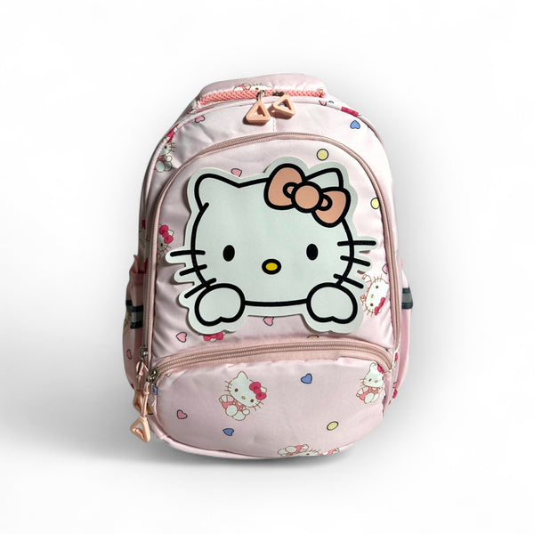 13 Inch Hello Kitty School Bag For Play Group Till Nursery Girls