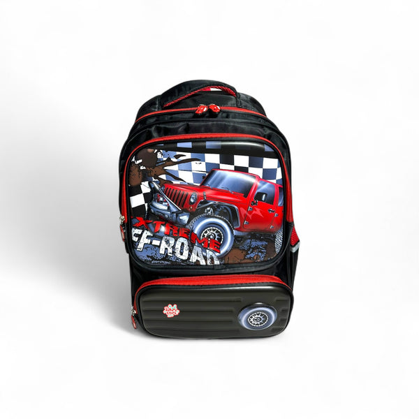 17 Inch 3D Car School Bag For Grade 1 Till Grade 3 Boys
