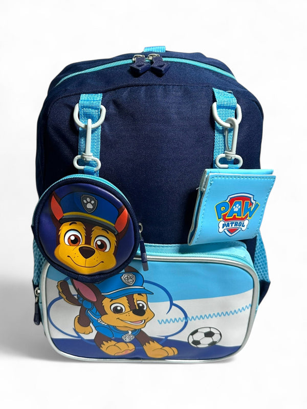 14 Inch Pow Petrol School Bag For Nursery Till KG Boys