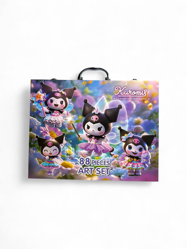 Kuromi Art Briefcase 88 pieces