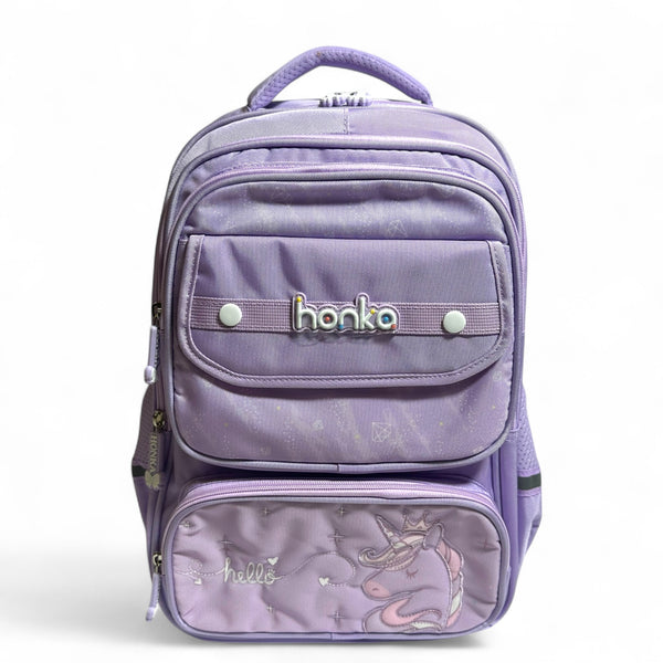17 Inch Unicorn School Bag For Grade 1 Till Grade 3 Girls