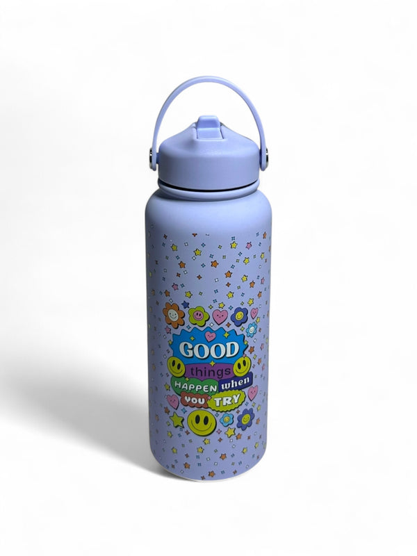 Stainless metal Water Bottle 1000ML