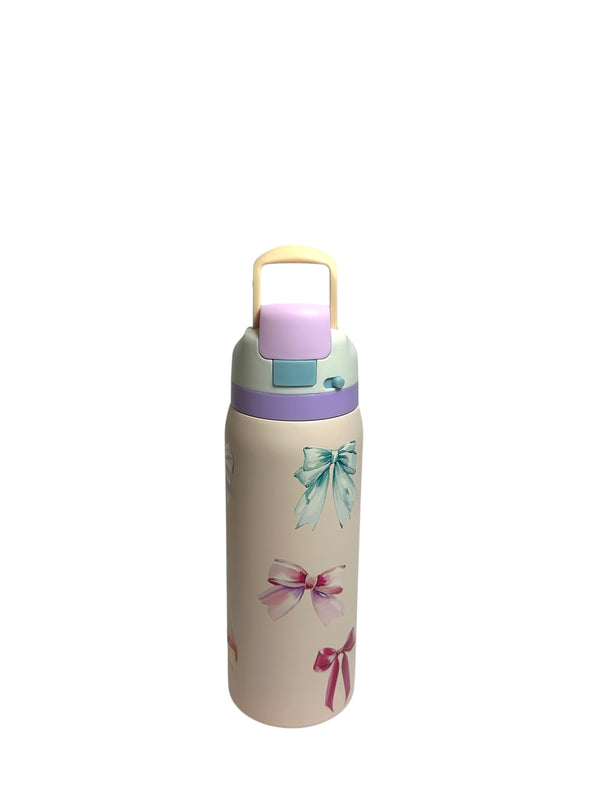 Bow Stainless Metal Water Bottle 1000ML