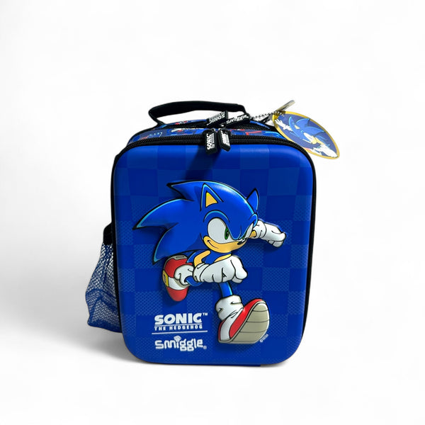 Original Smiggles 3D Hardtop Sonic Lunchbox bag For Boys