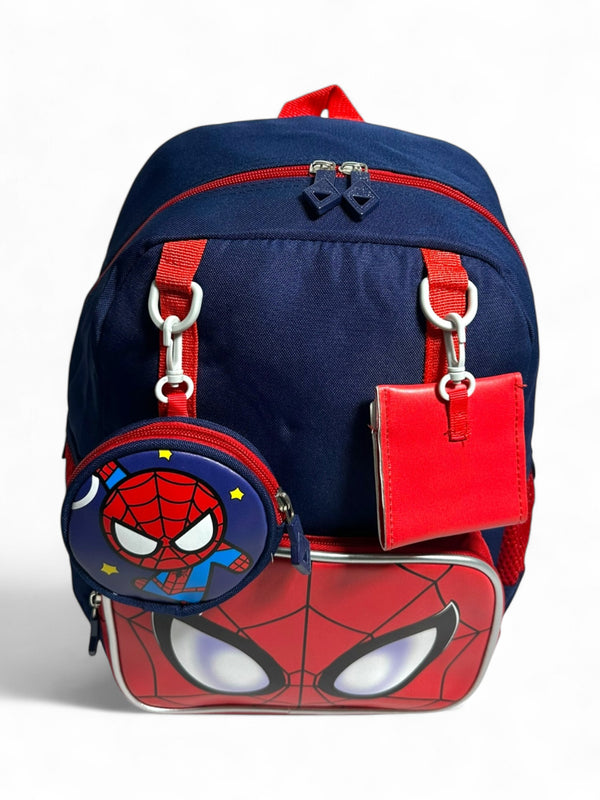 14 Inch Spiderman School Bag For Nursery Till KG Boys