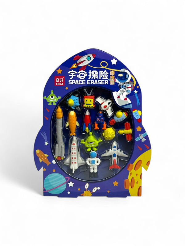 Space Astronauts Eraser Set