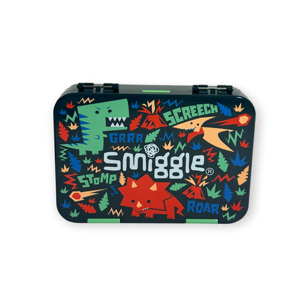 Original Smiggle Dino Bento Lunch Box - BPA Free