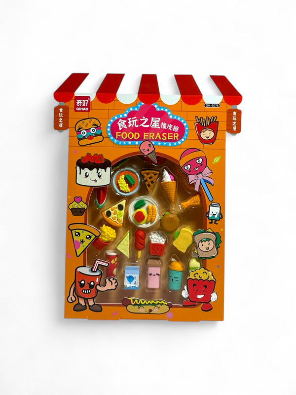 Food Eraser Set