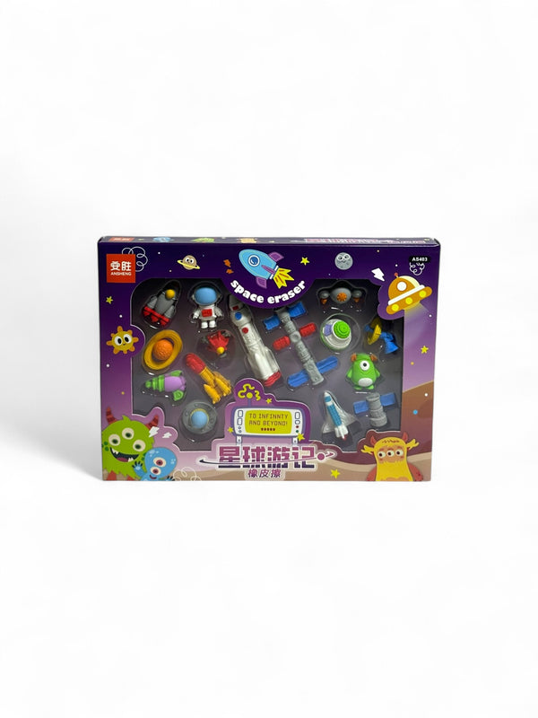 Space Astronauts Eraser Set