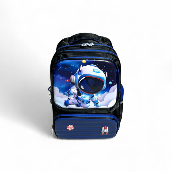 17 Inch 3D Space Astronaut School Bag For Grade 1 Till Grade 3 Boys