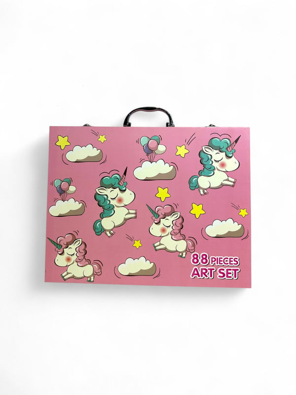Unicorn Art Briefcase 88 pieces