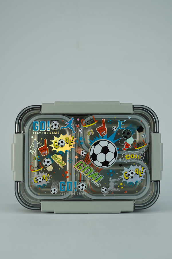 Football 800ML stainless Metal Leak Proof Lunchbox By Vest