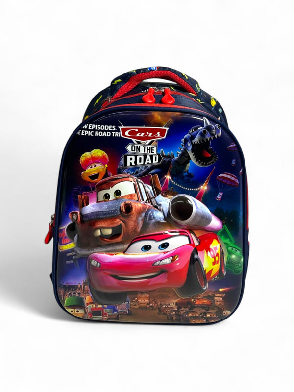 14 Inch Mcqueen School Bag For Nursery Till KG Boys