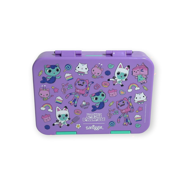 Original Smiggle Gabby Doll House Bento Lunch Box - BPA Free