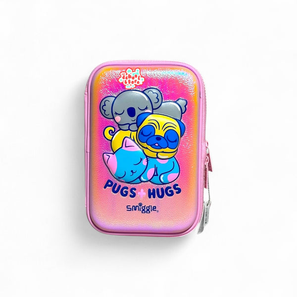Original 3D Pugs & Hugs Pouch For Girls