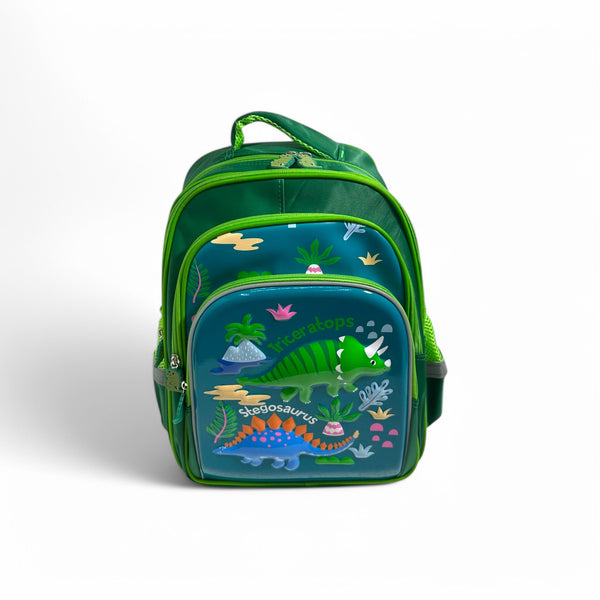 16 Inch Dino 4D School Bag For Grade 1 Till 3 Boys