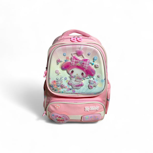 15 Inch 3D Melody School Bag For Grade KG Till Grade 1 Girls