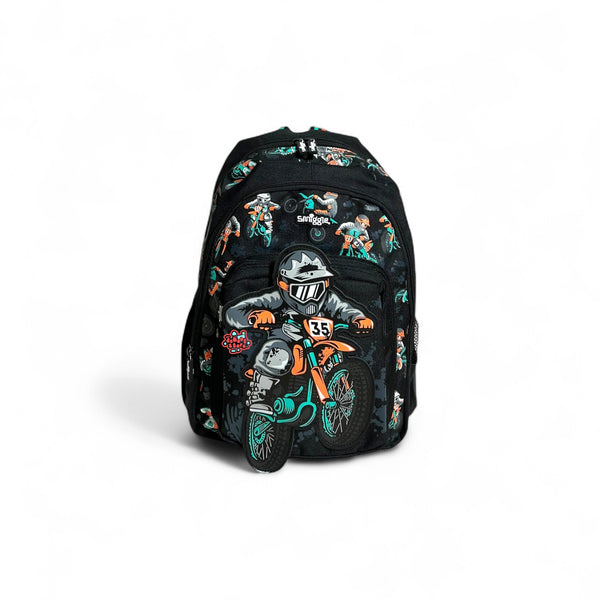 Original 14 Inch Motorcycle School Bag for Nursery till KG Boys