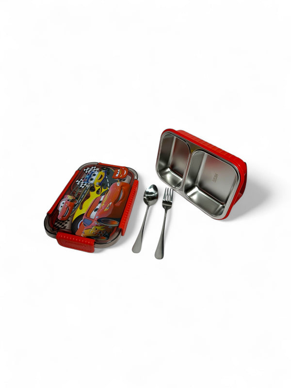 Mcqueen Stainless Metal Lunchbox