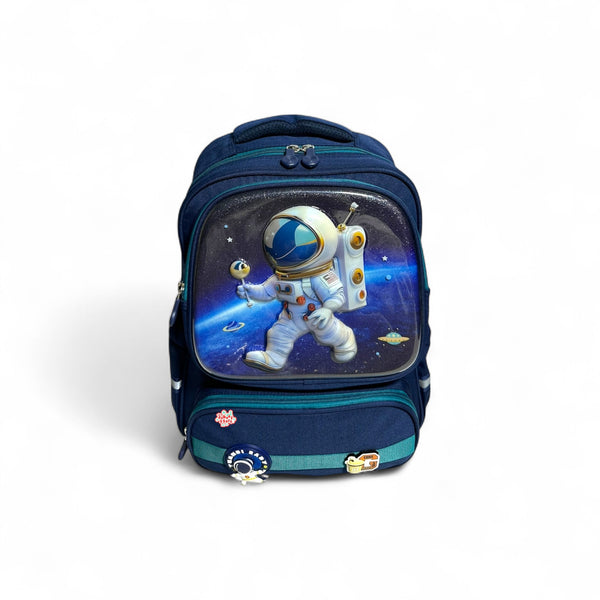 15 Inch 3D Space Astronaut School Bag For Grade KG Till Grade 1 Boys