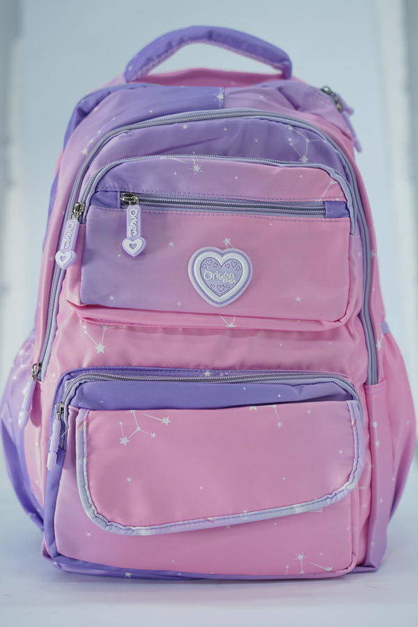 Origen 19 Inch School Bag For Grade 1 Till Grade 4 For Girls