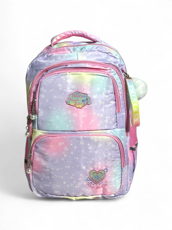 18 Inch School Bag For Grade 1 Till Grade 3 Girls