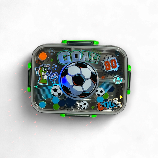 Football 800ML stainless Metal Lunchbox By Vest