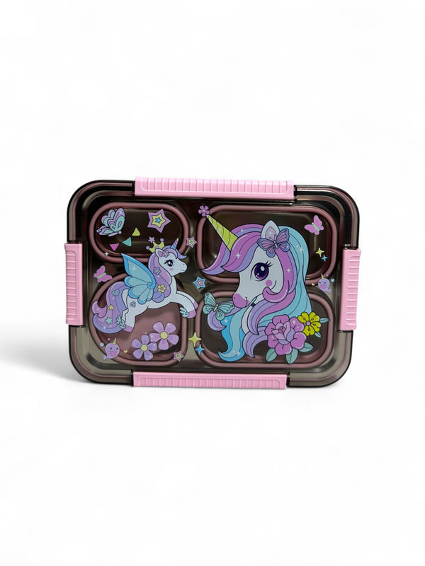 Unicorn Stainless Metal Lunchbox