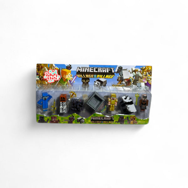 Minecraft Village & Pillage Action Figure Set 3+Age