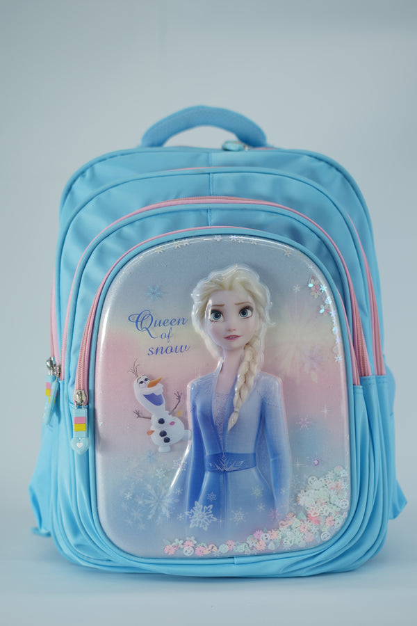 18 Inch Frozen School Bag For Grade 2 Till Grade 5 Girls