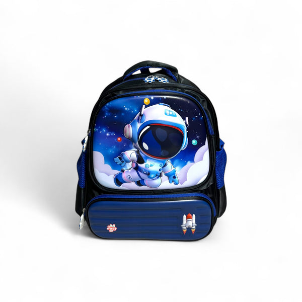12 Inch 3D Space Astronaut School Bag For Play Group Till Nursery Boys