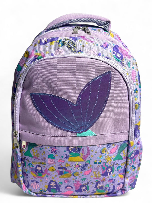15 Inch Mermaid School Bag For Grade 1 Till Grade 2 Girls