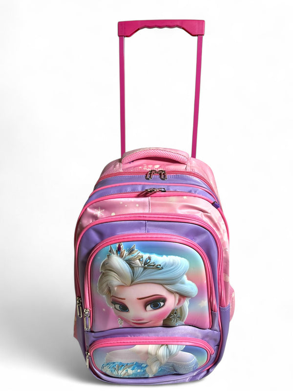 18 inch Frozen Trolley Bag For grade 3 Till Grade 7 Girls