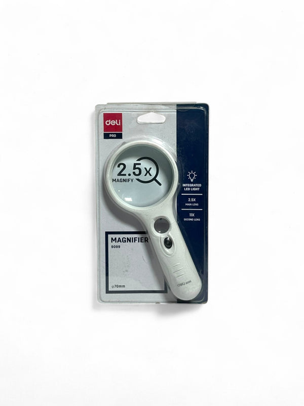 2.5x magnifier 70mm By Deli