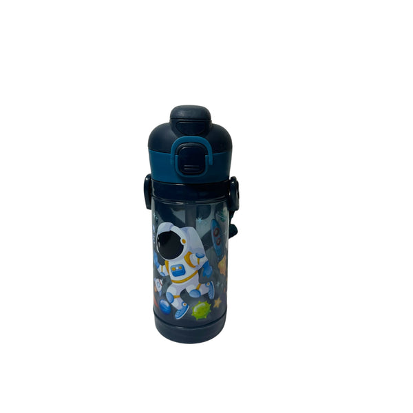 Space BPA Free Plastic Water Bottle 350ML For Boys