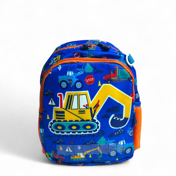 12 Inch Excavator School Bag for Play Group Boys