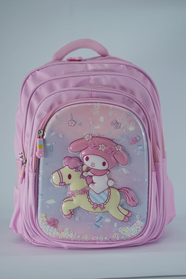 18 Inch Melody School Bag For Grade 2 Till Grade 5 Girls