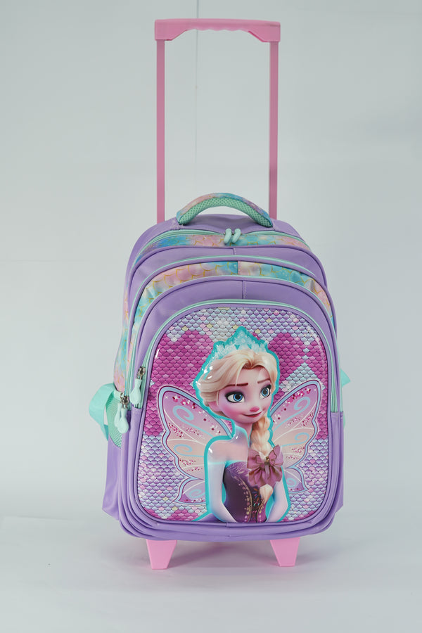 18 Inch Frozen Trolley Bag For grade 4 Till Grade 8 Girls