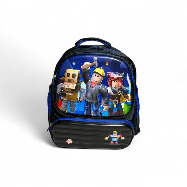 12 Inch 3D Roblox School Bag For Play Group Till Nursery Boys