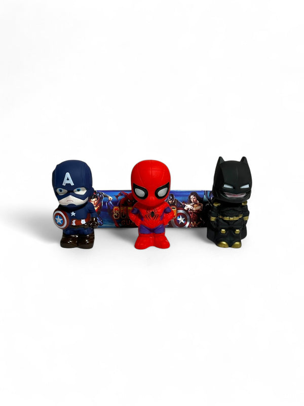Super Hero 3 IN 1  Soft Toy Set 3+Age