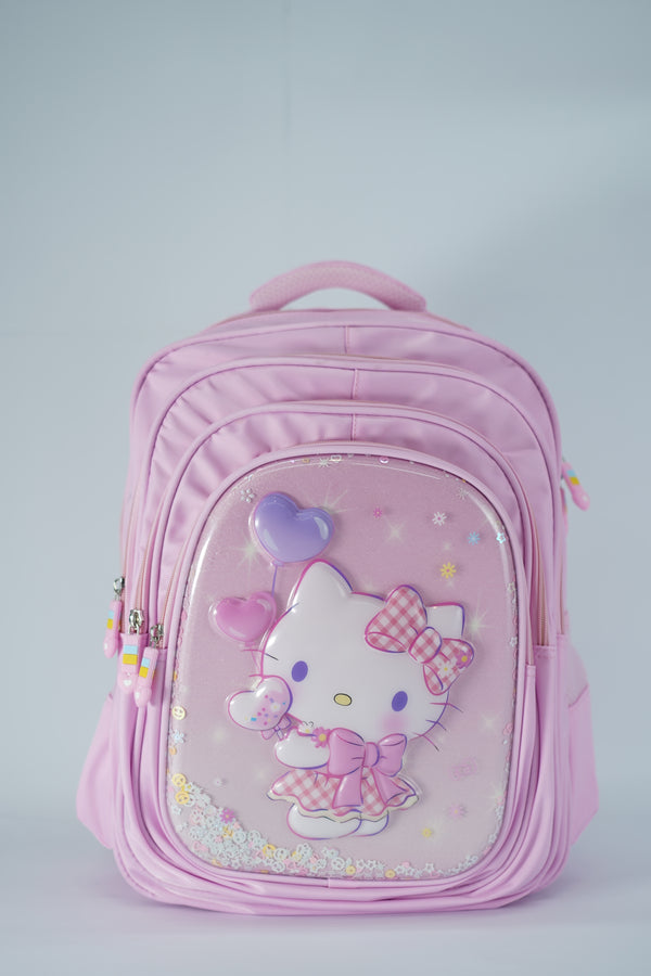 18 Inch Hello Kitty School Bag For Grade 2 Till Grade 5 Girls